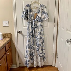 Listicle Wrap Dress